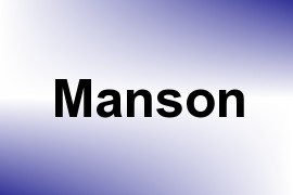 Manson name image