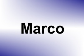 Marco name image
