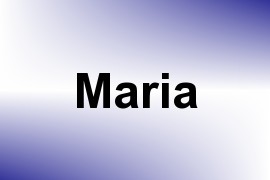 Maria name image