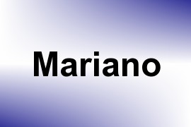 Mariano name image