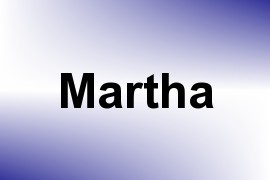 Martha name image