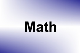 Math name image