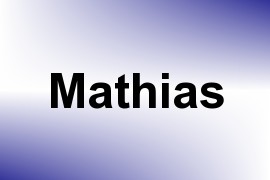 Mathias name image