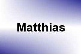 Matthias name image