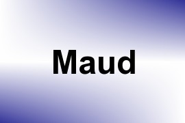 Maud name image