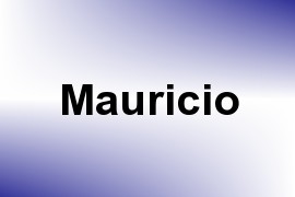 Mauricio name image