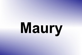 Maury name image