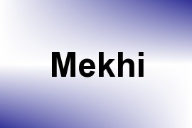 Mekhi name image