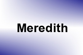 Meredith name image