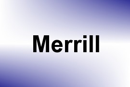 Merrill name image