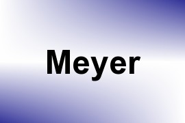 Meyer name image