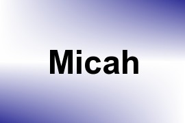 Micah name image