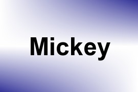Mickey name image