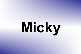 Micky name image