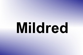 Mildred name image