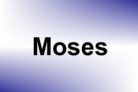 Moses name image