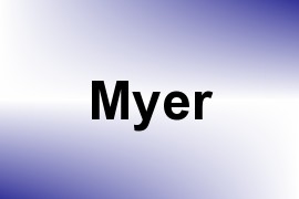 Myer name image