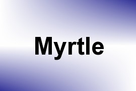 Myrtle name image