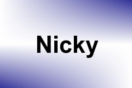 Nicky name image