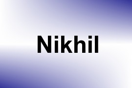 Nikhil name image