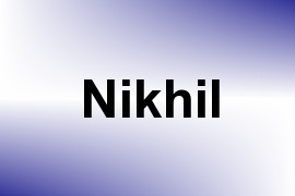 Nikhil name image