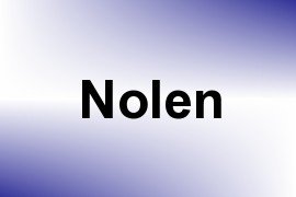 Nolen name image