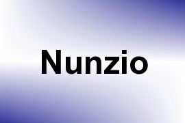 Nunzio name image