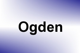 Ogden name image