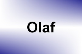 Olaf name image