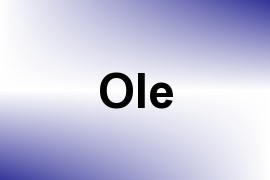 Ole name image