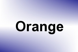 Orange name image