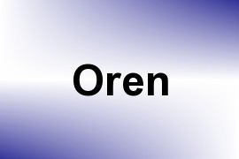 Oren name image