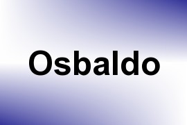 Osbaldo name image