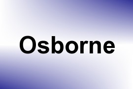 Osborne name image