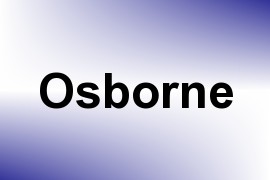 Osborne name image