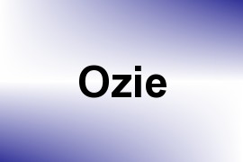 Ozie name image