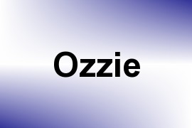 Ozzie name image