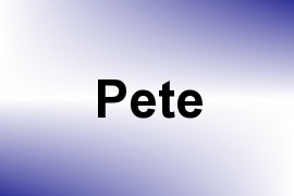 Pete name image