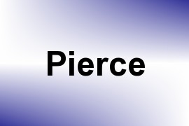 Pierce name image