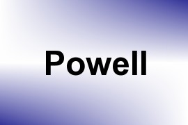 Powell name image