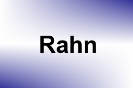 Rahn name image