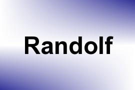 Randolf name image