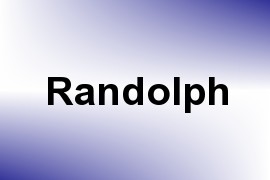 Randolph name image