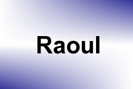 Raoul name image