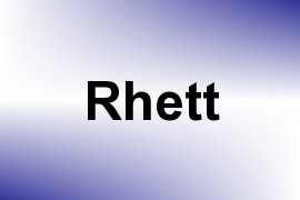 Rhett name image