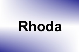 Rhoda name image