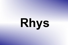 Rhys name image