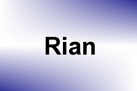Rian name image