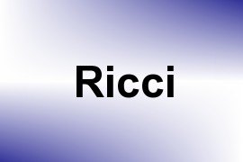 Ricci name image