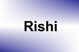 Rishi name image